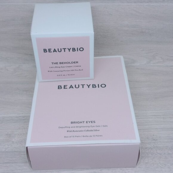 BEAUTY BIO The Beholder Lid-Lifting Eye Cream + Depuffing Eye Gels - Picture 3 of 4